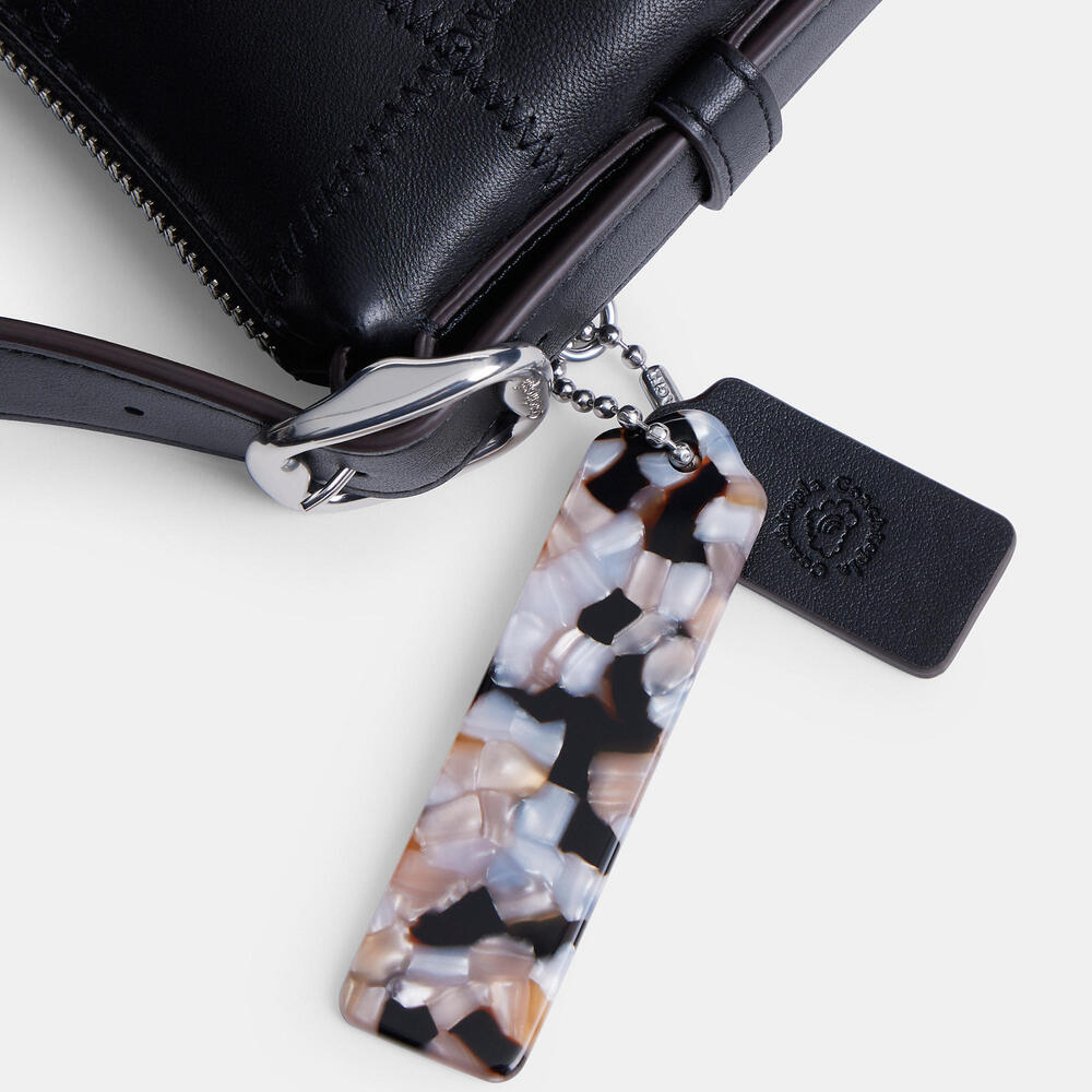 Coachtopia Alter/Ego Small Slouchy Shoulder Bag In Checkerboard Upcrafted Leath… - Picture 13 of 16